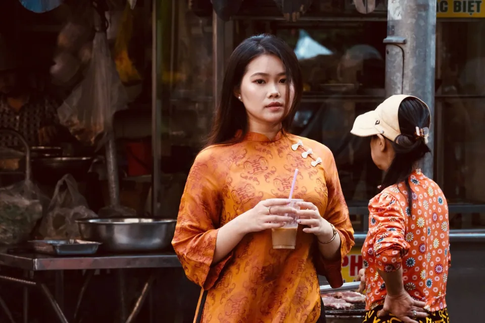 Bàn ăn tại Hủ Tiếu Phương Quyên